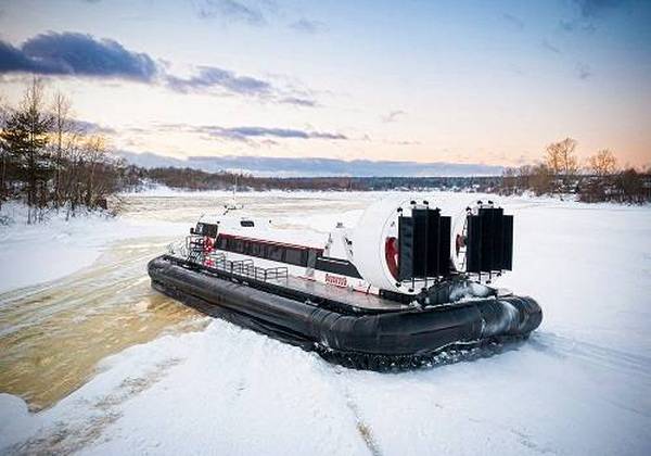 «Водоходъ» купил судно на воздушной подушке для зимних экспедиций по Байкалу