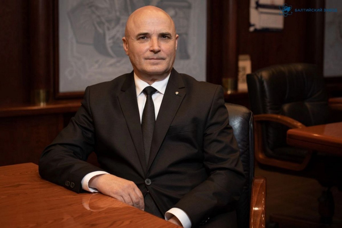 Генеральным директором Балтийского завода назначен Юрий Гордиенков