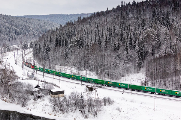 Объем контейнерных грузоперевозок по сети РЖД за два месяца 2026 г. сократился на 4,9%