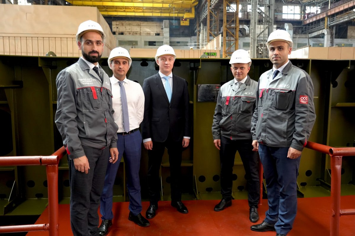 На Амурском ССЗ заложили спусковой док-понтон