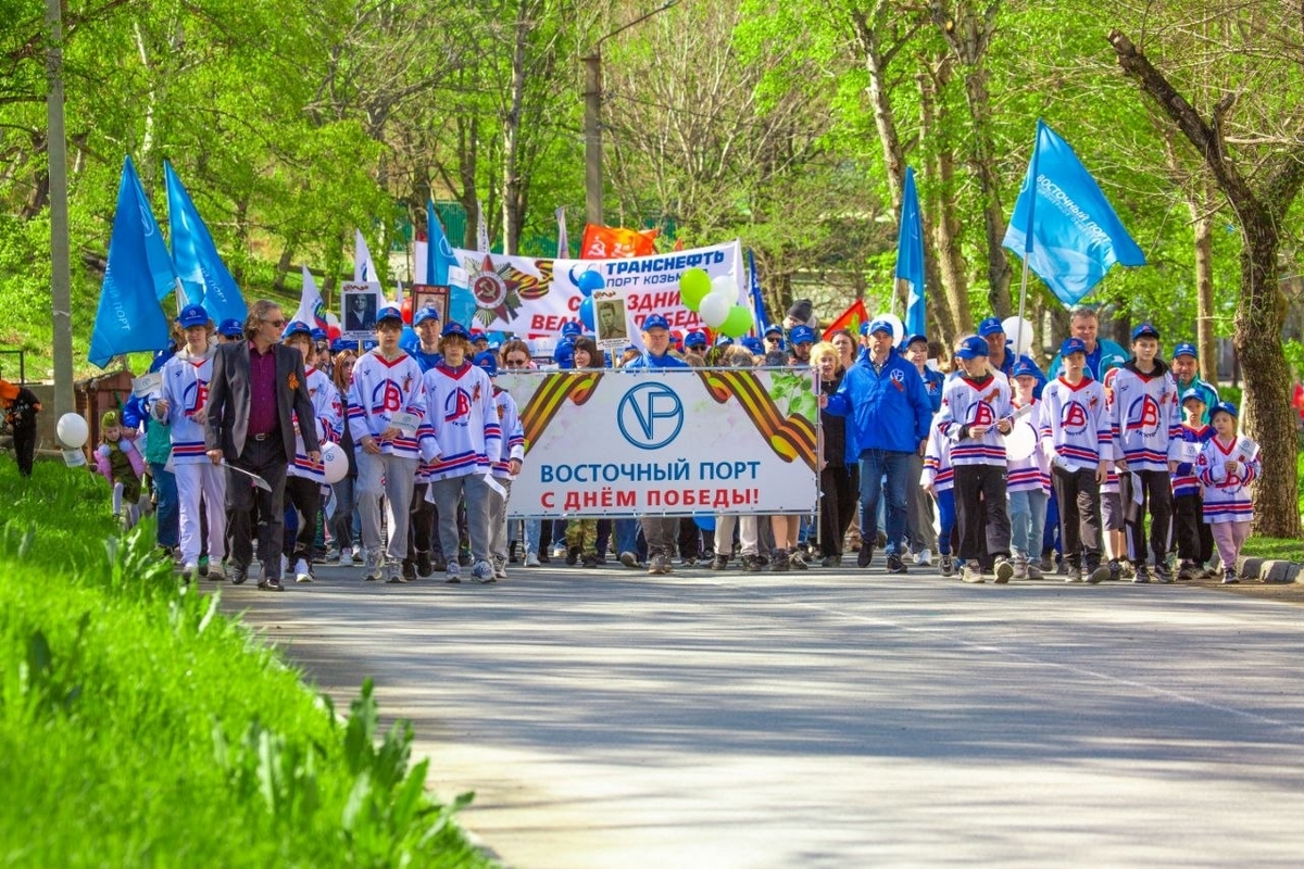 «Восточный Порт» широко отпраздновал День Победы 