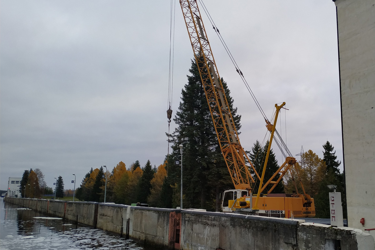 На Волго-Балте дали старт капремонту верхней и нижней голов шлюза №2 ВБК в Вологодской области