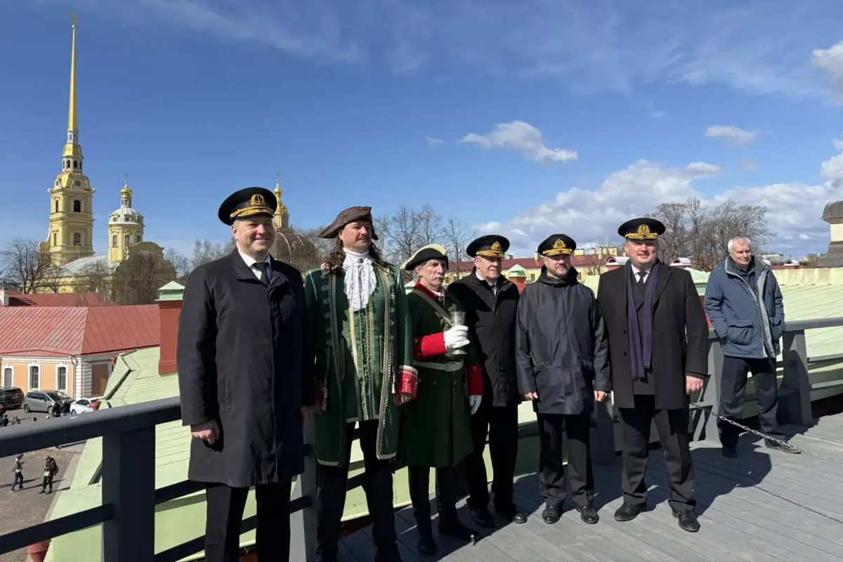 Навигацию 2026 года открыли в Санкт-Петербурге