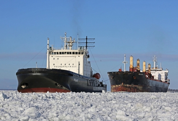 АМП Балтийского моря: завершены ледокольные проводки в акватории шести портов