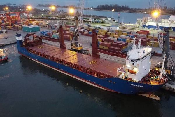 «Новотранс» приступил к обработке нового судна на паромной линии Усть-Луга - Балтийск 