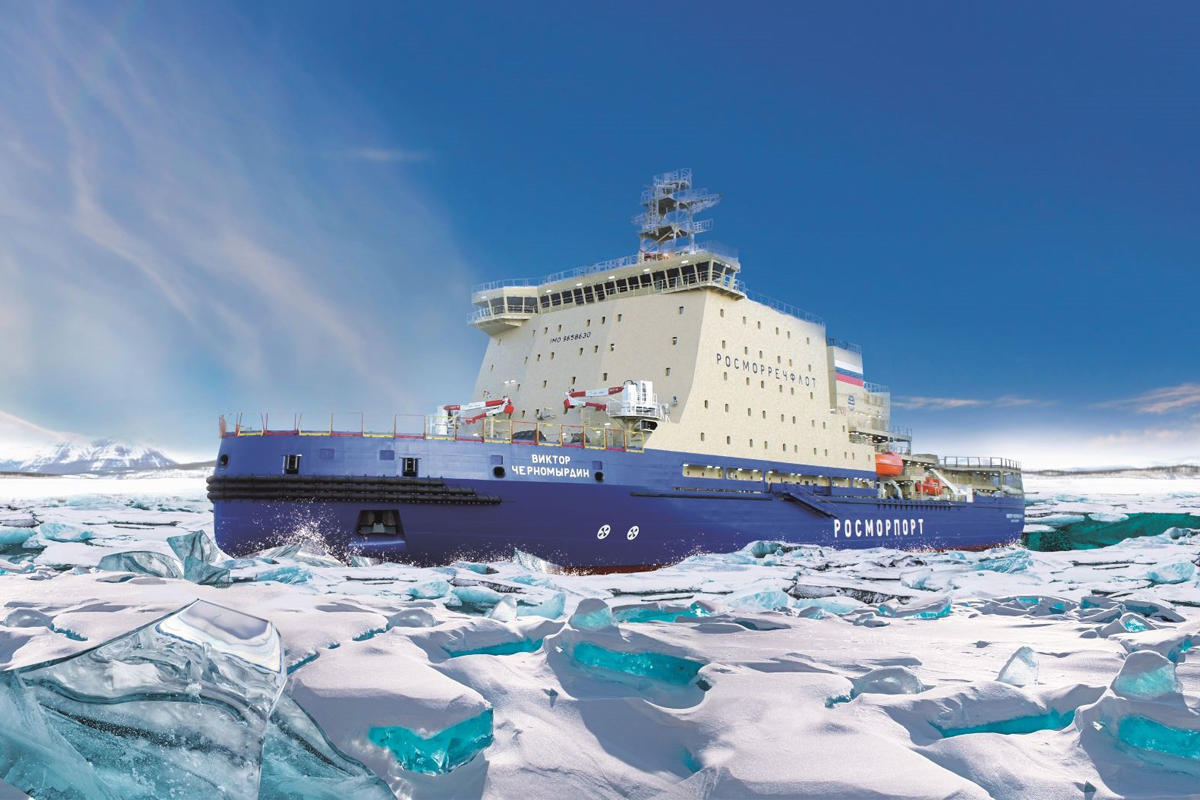 «Виктор Черномырдин»: зачем арктическому ледоколу винто-рулевые колонки?