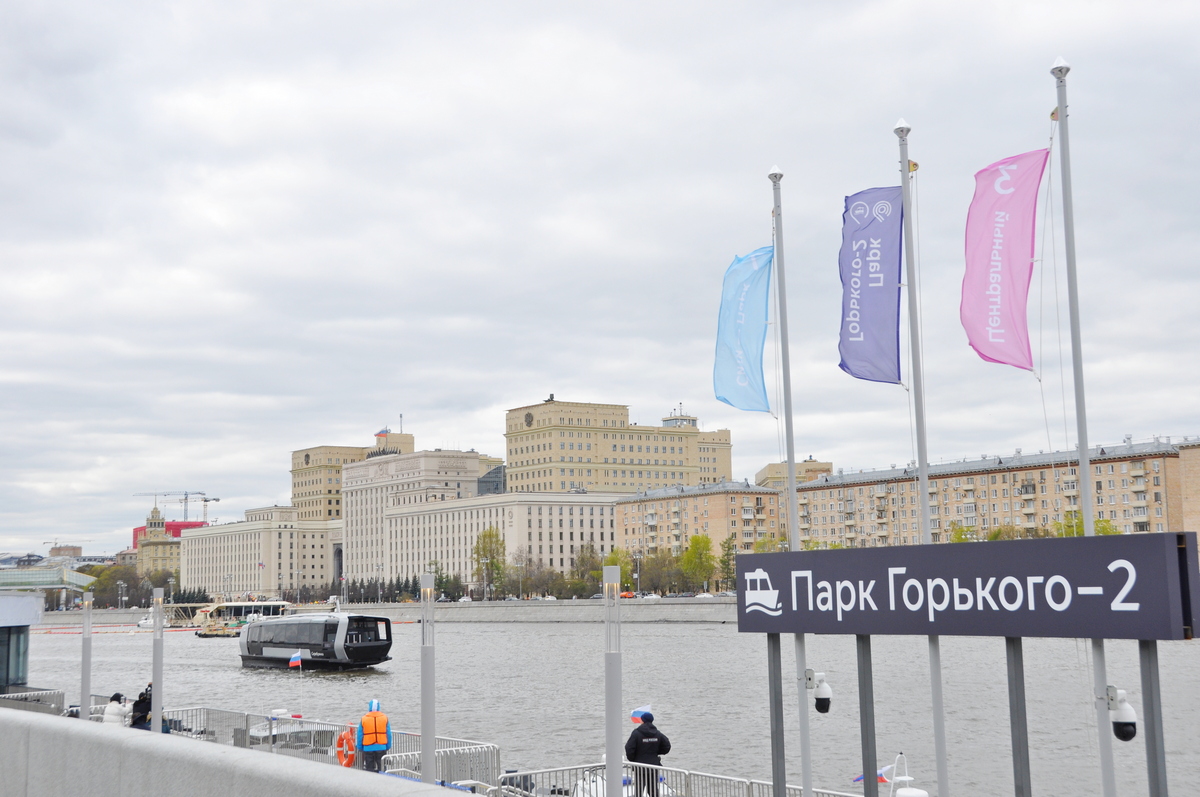 В Московском бассейне внутренних водных путей открыли навигацию