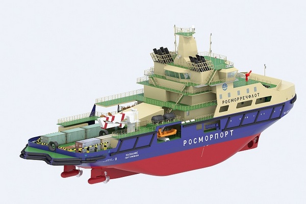 «Импортозамещающий» проект ледокола разработали для Росморпорта 