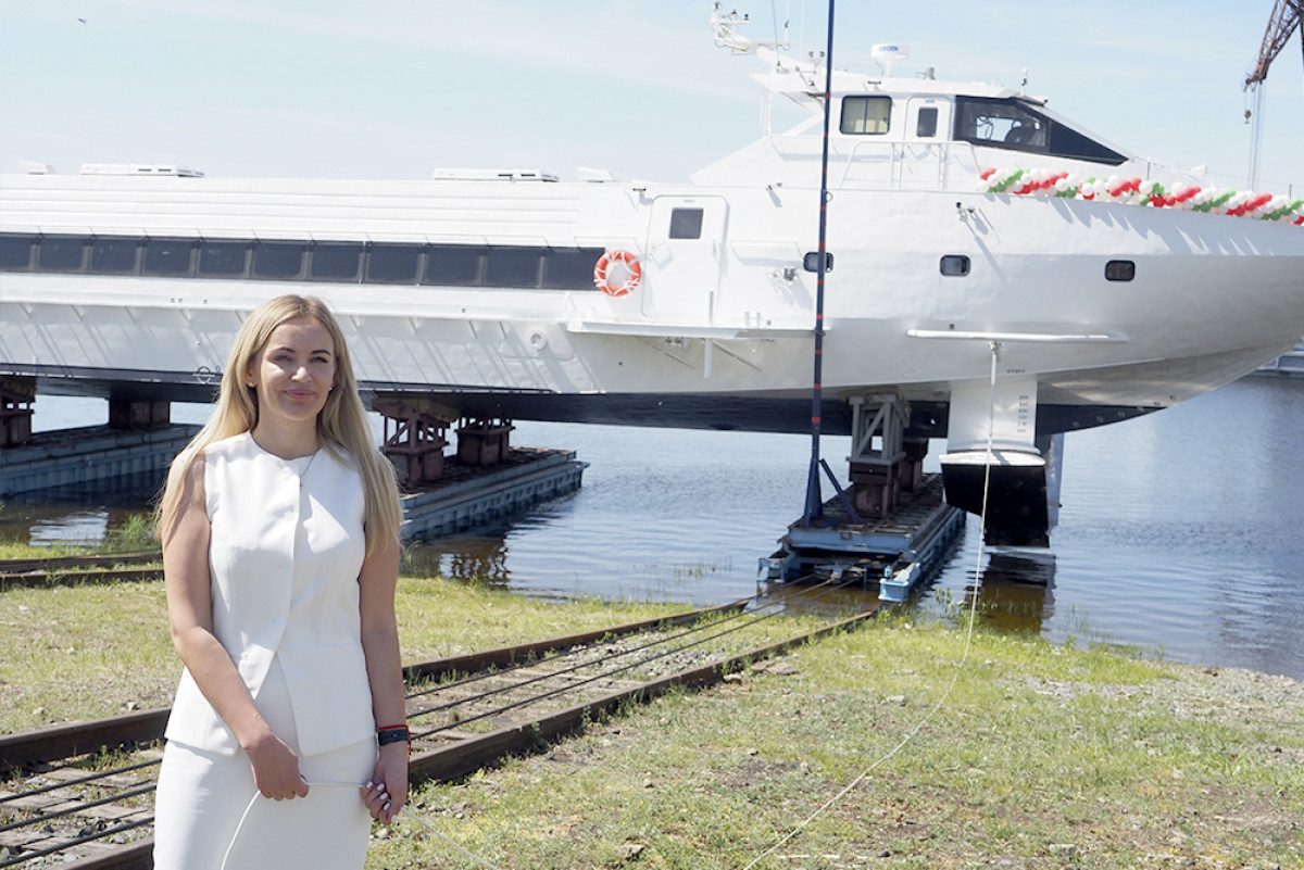 Зеленодольский завод им. А. М. Горького спустил на воду шестой «Метеор» нового поколения