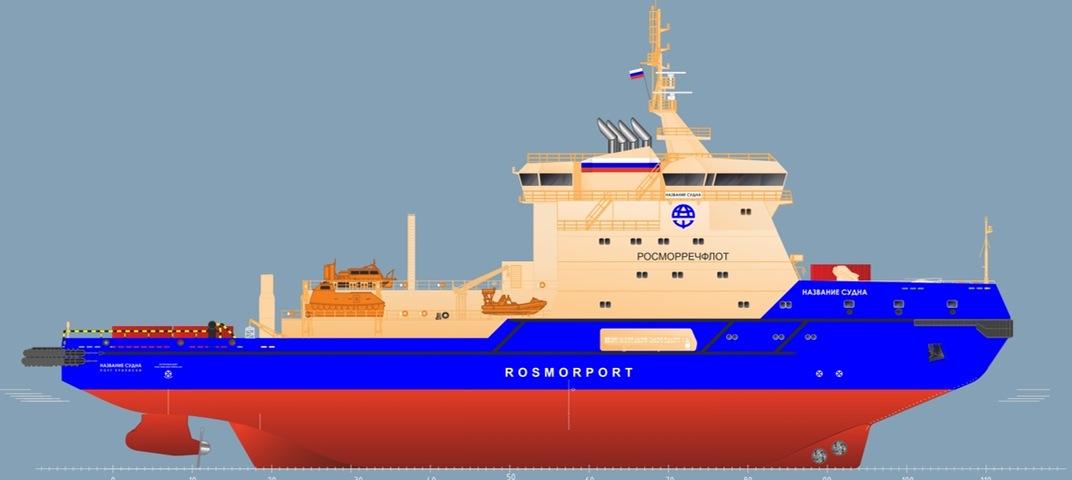 Два ледокола мощностью 12–14 МВт для «Росморпорта» не смогли построить из-за санкций - СМИ
