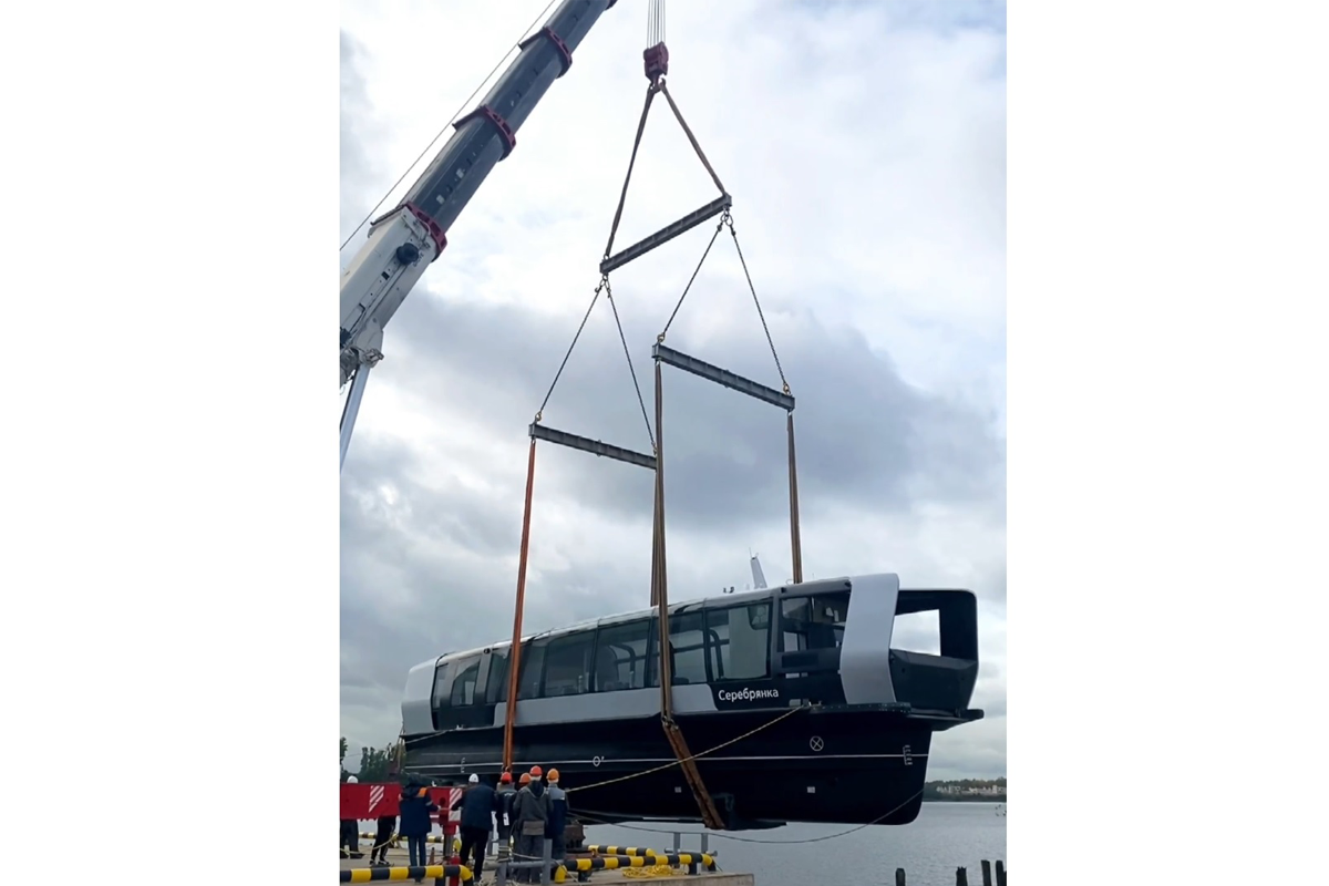 На верфи Emperium спустили на воду четыре электросудна для Москвы