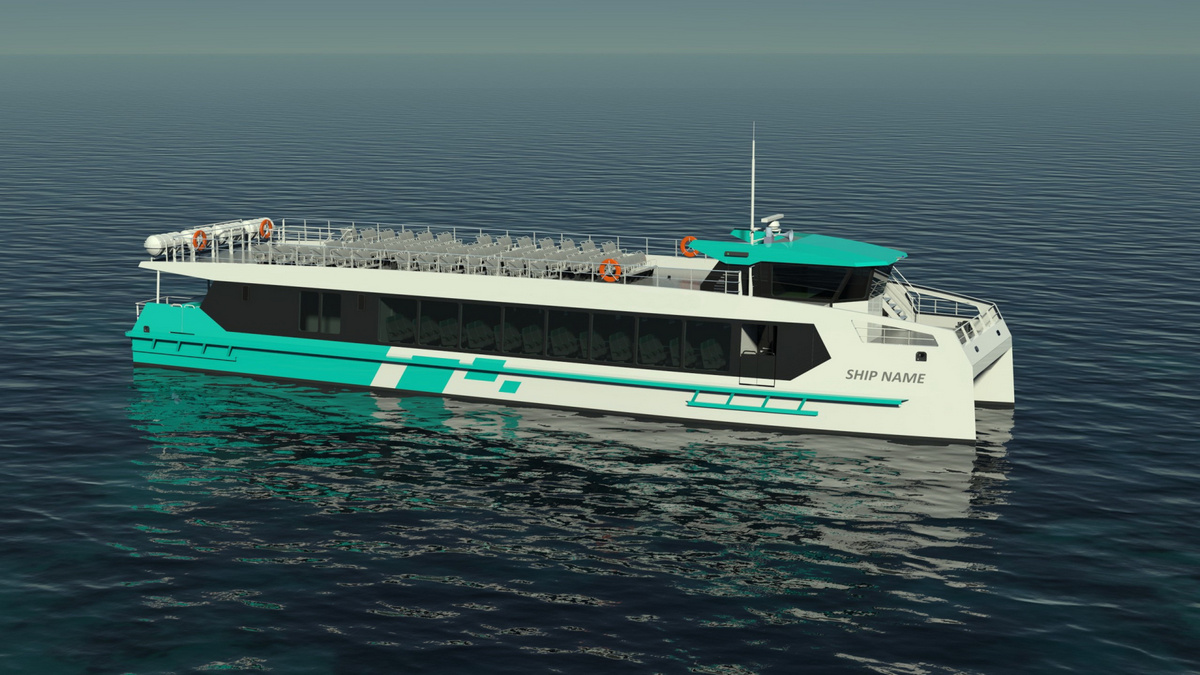 Морской регистр одобрил проект модифицированного пассажирского катамарана «Соммерс»