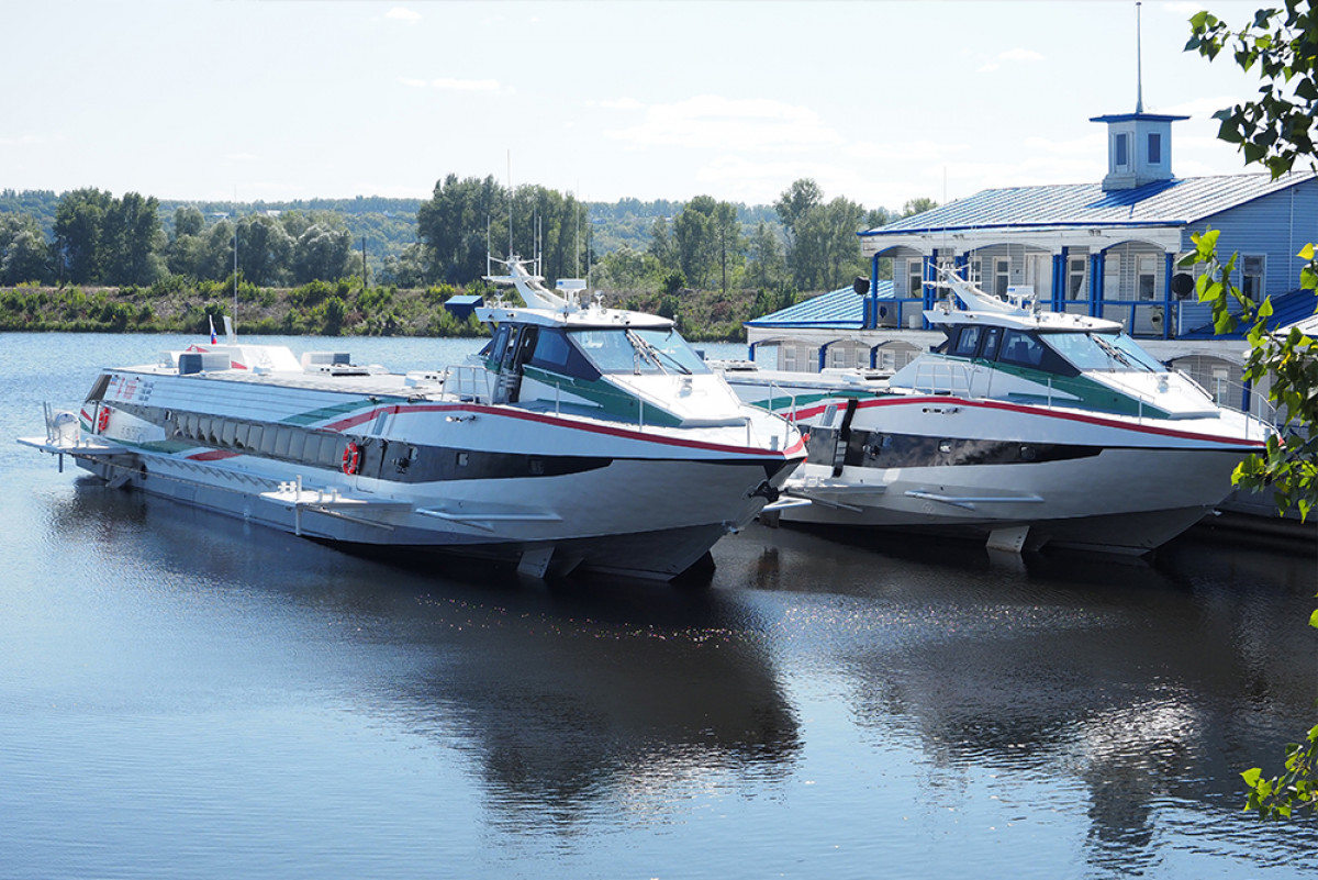 Зеленодольский завод передал ГТЛК два новых «Метеора»