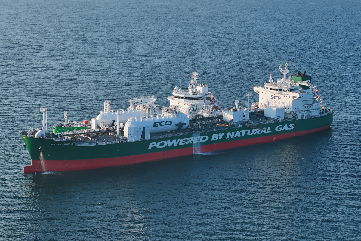  Крупнотоннажный «зеленый» танкер «Иван Айвазовский» пополнил  флот СКФ