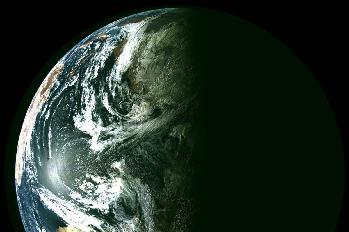 Роскосмос опубликовал первый снимок, сделанный спутником «Арктика-М» № 2