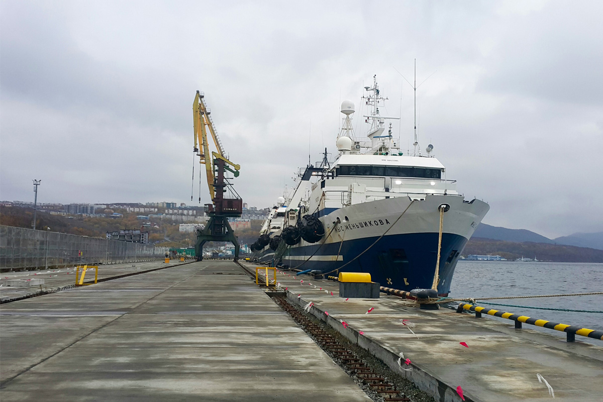 Нацрыбресурс ввел в эксплуатацию два крупных рыбных причала на Камчатке
