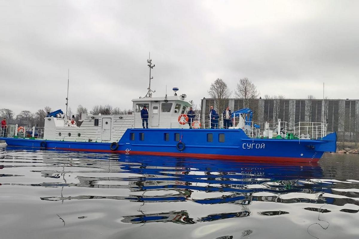 Два новейших обстановочных судна «Анюй» и «Сугой» приняли к передаче для Администрации Ленского бассейна