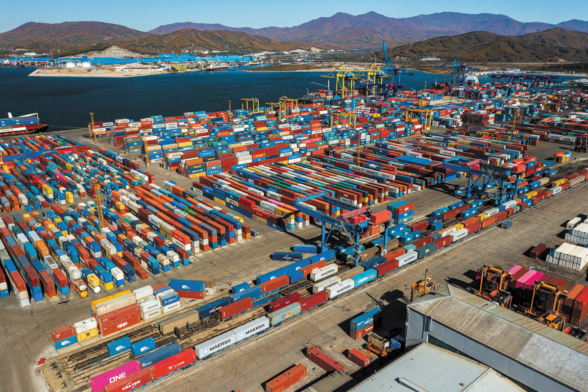 Автоматизированное управление логистикой контейнерного терминала