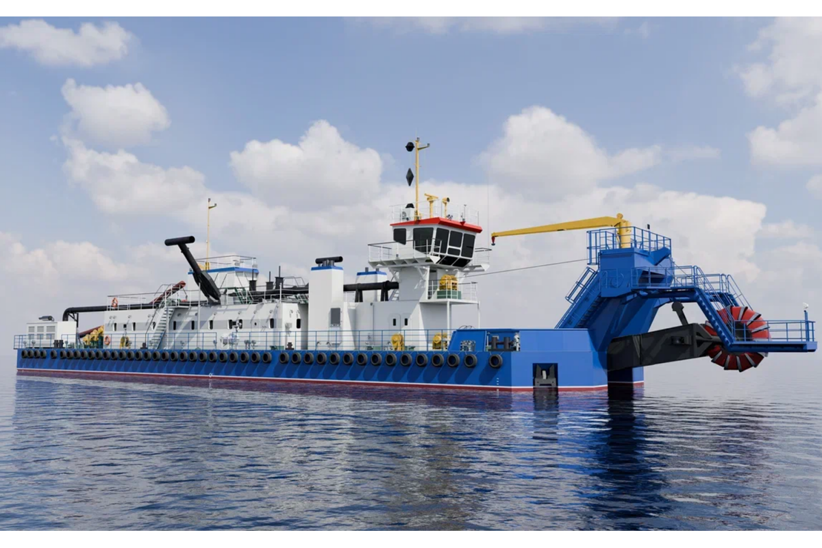 АСПО заложит еще три речных земснаряда со сменными рыхлителями