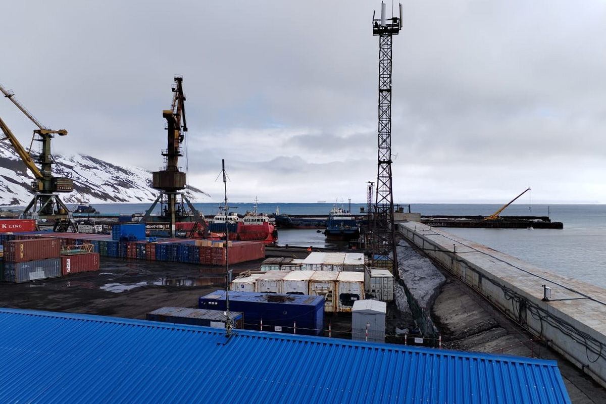 На Чукотке стартовала навигация в терминале Беринговский морского порта  Анадырь - Морские вести России