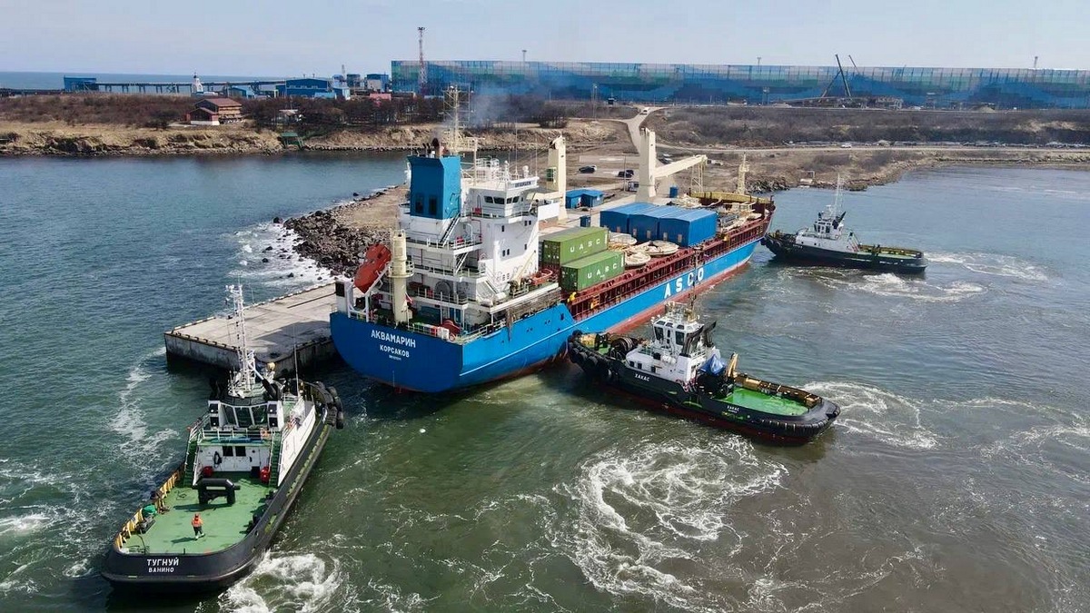 По морю из Китая доставили партию оборудования для второго этапа развития терминала «Остерра»