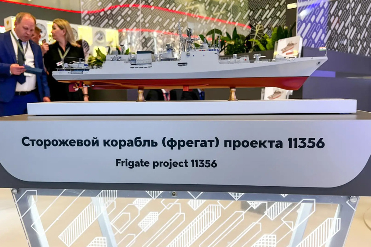 ОСК представила на «ФЛОТ-2026» сторожевой корабль проекта 11356 
