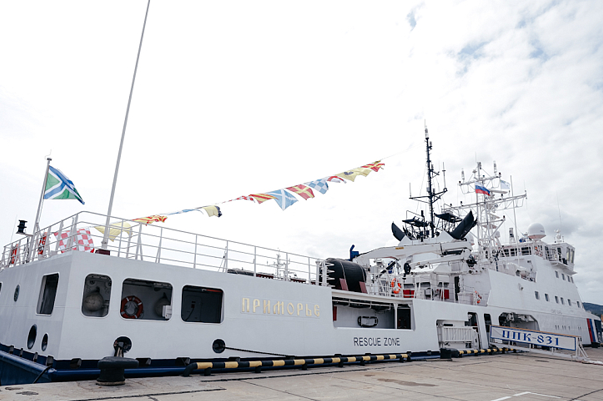 Новый пограничный корабль ФСБ РФ назвали «Приморье»