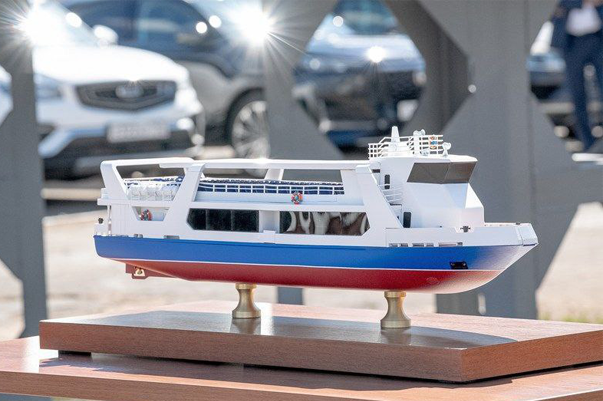 В Самаре заложили два судна для регулярных пассажирских перевозок