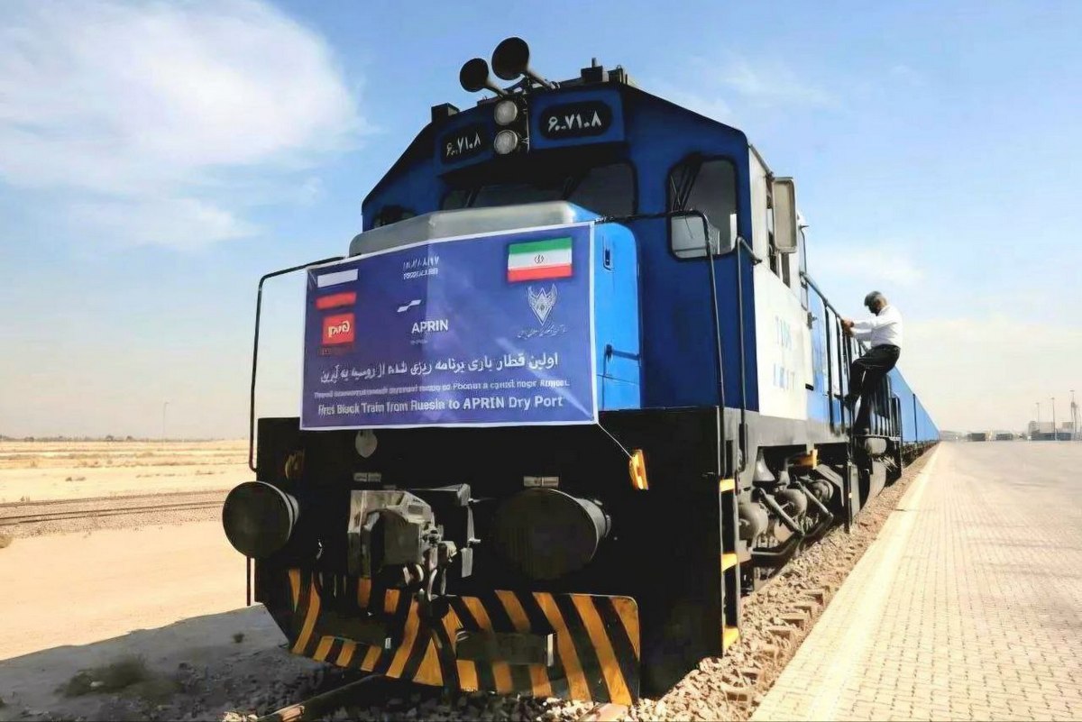 В 2025 году рост контейнерных перевозок РЖД по коридору «Север - Юг» составил 34,55%