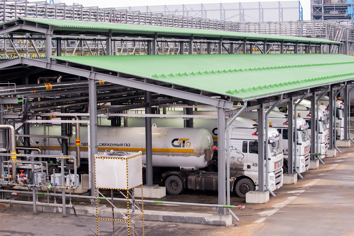 РФ экспортировала свыше 600 тыс. тонн аммиака с первого специализированного морского терминала 