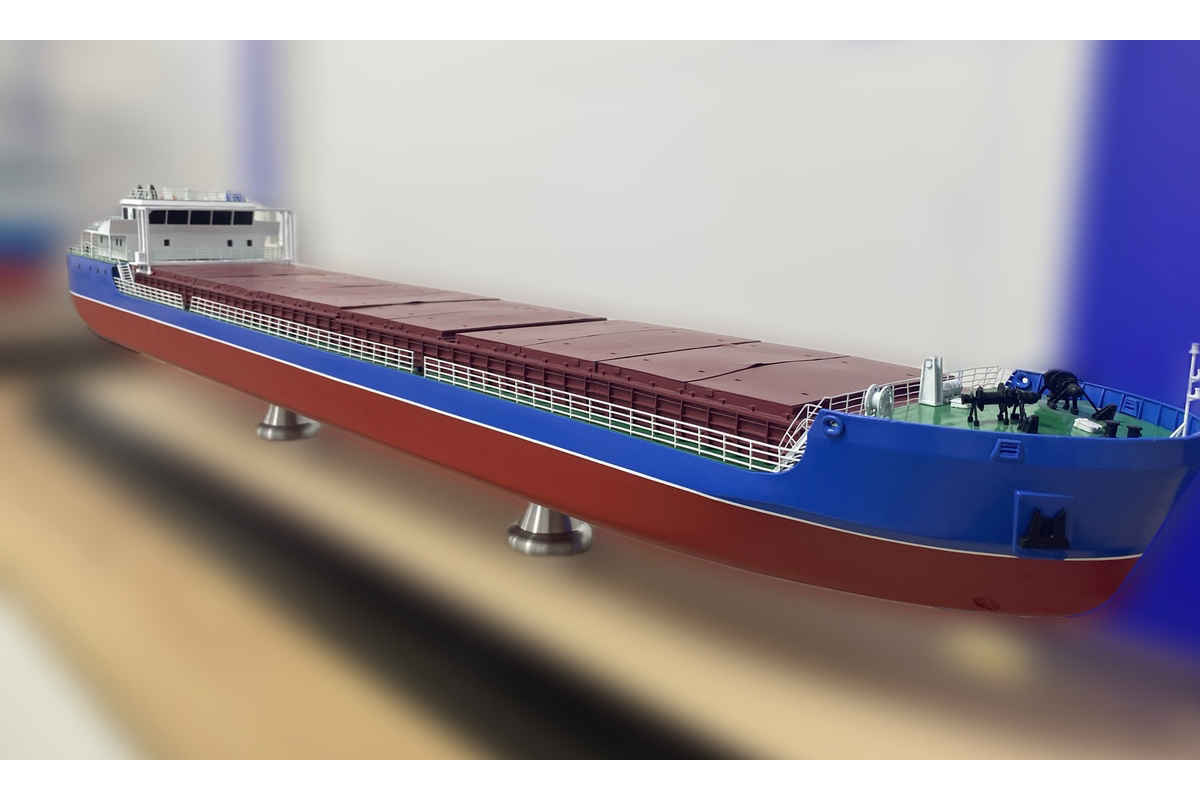 В Самаре заложили два сухогруза класса «река-море» RSD-34L  с использованием средств ФНБ