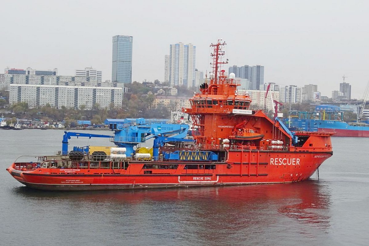 Амурский ССЗ отправил спасательное судно «Керченский пролив» на ходовые испытания