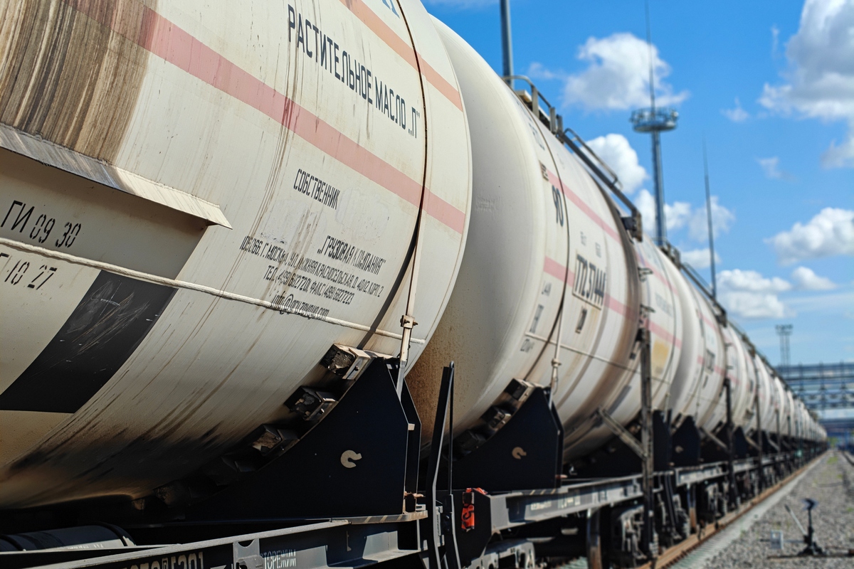 Петербургский нефтяной терминал впервые принял с моря пищевой груз