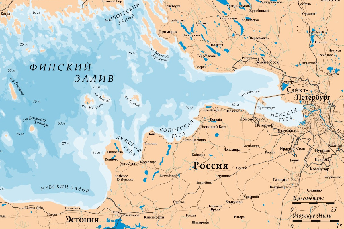 Россия «обновляет» свои балтийские воды