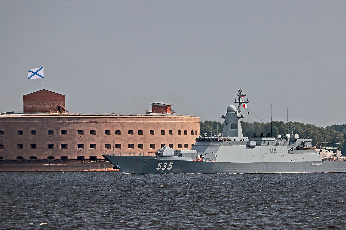 Северная верфь» передала ВМФ новейший ракетный корвет «Меркурий» - Морские  вести России