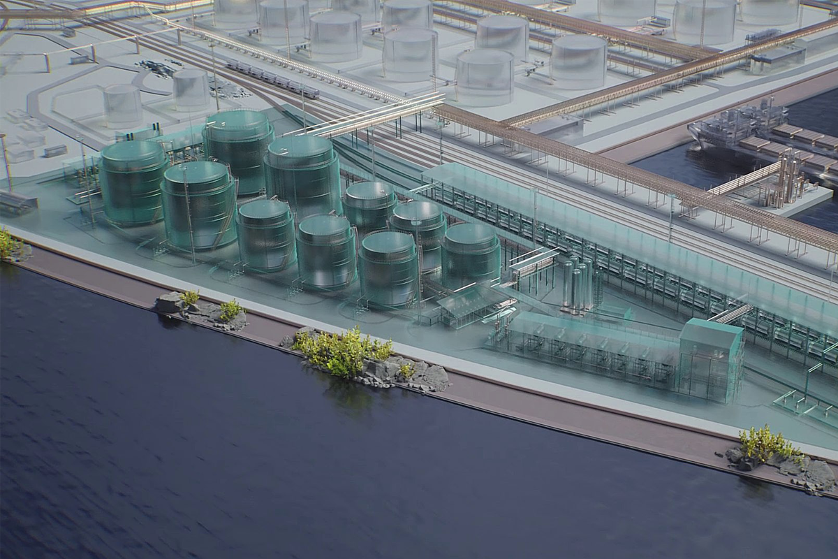 В Петербурге запустили в эксплуатацию новый комплекс по перевалке нефтеналивных грузов