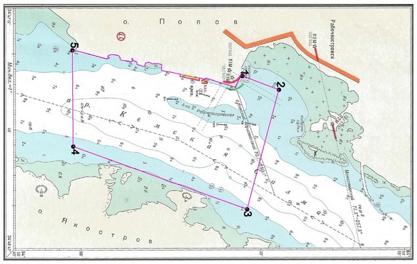 В границы порта Онега включили участок для подхода пассажирских судов