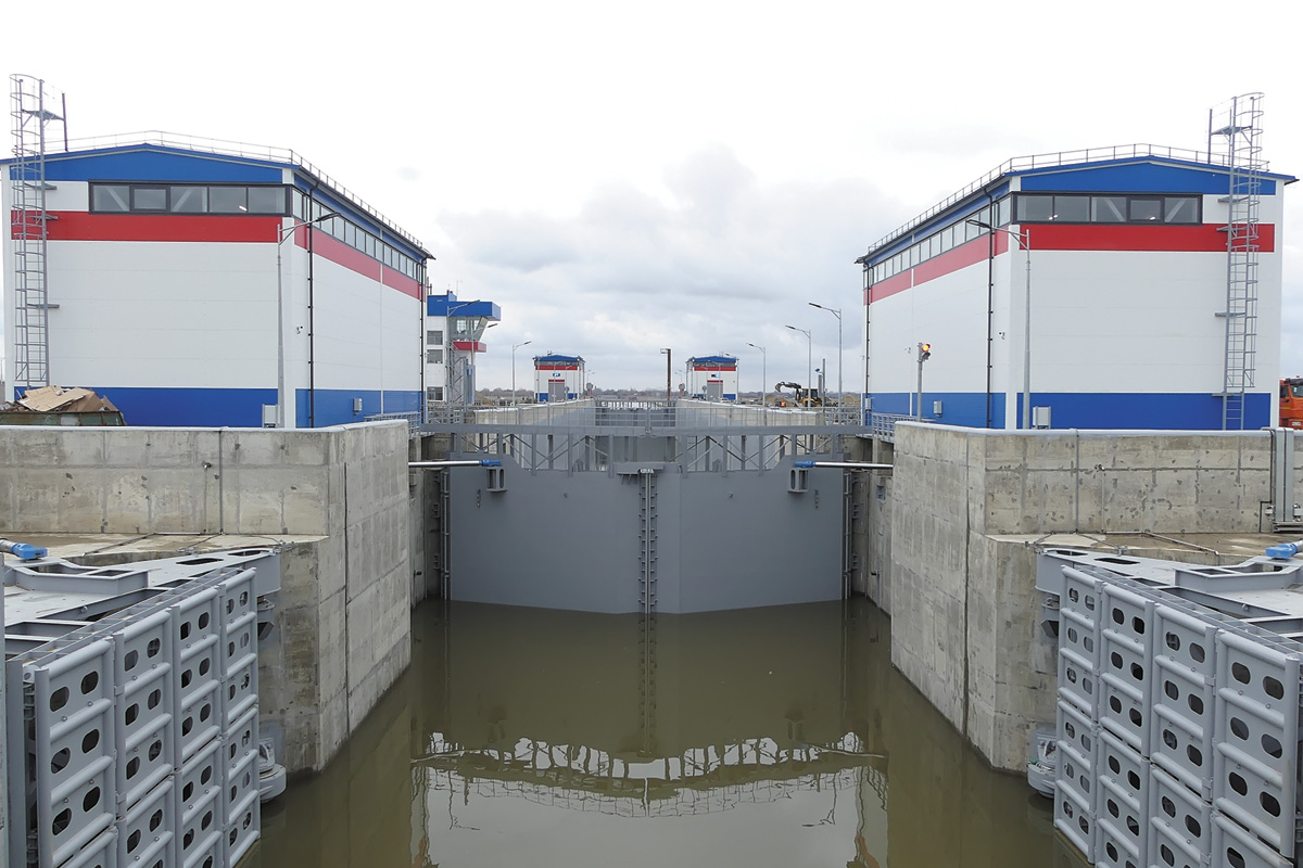 Багаевский гидроузел – новый этап развития судоходства