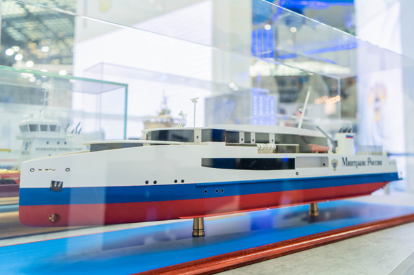 Академия водного транспорта РУТ (МИИТ) представила модель беспилотного учебного судна 